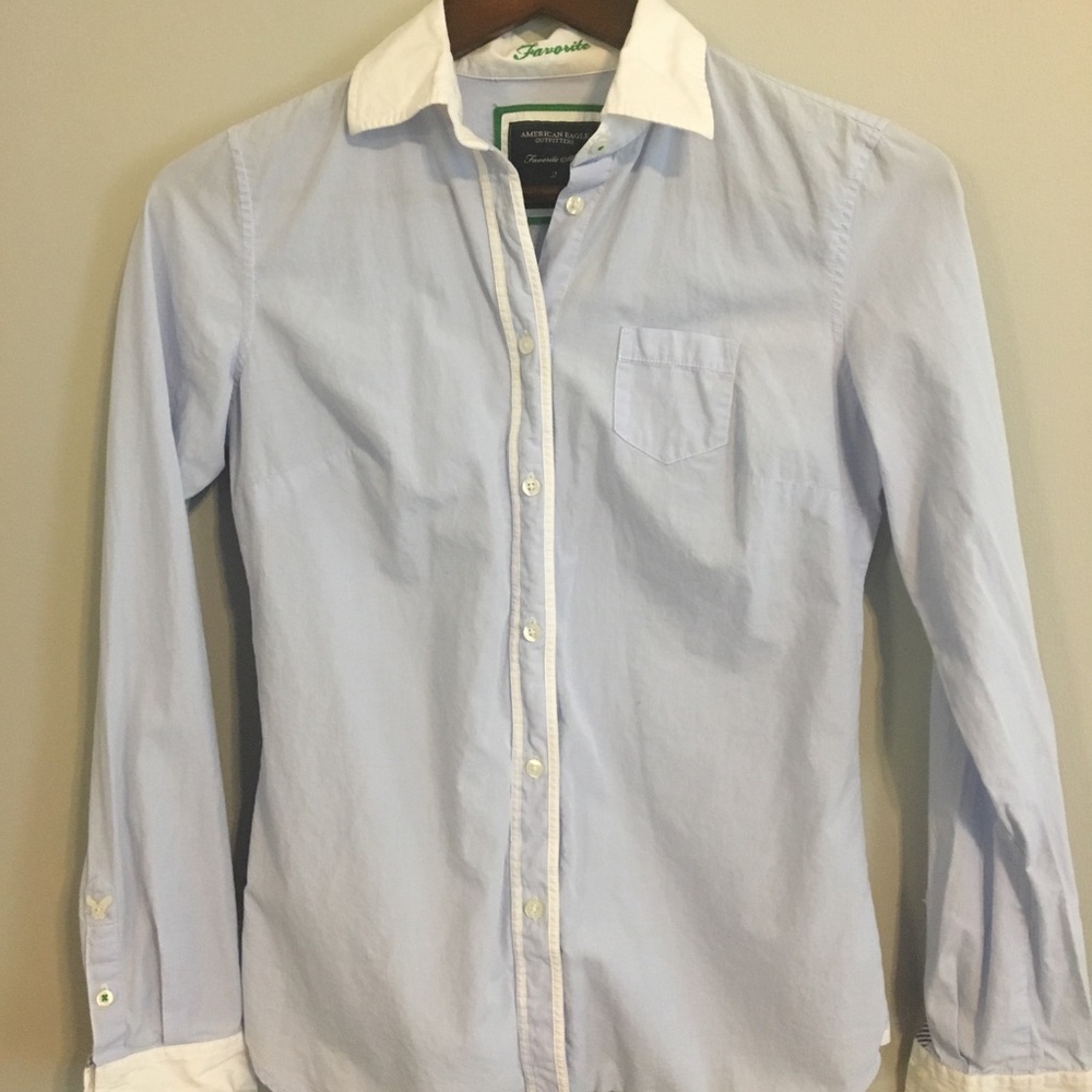 Light Blue AE Button-down